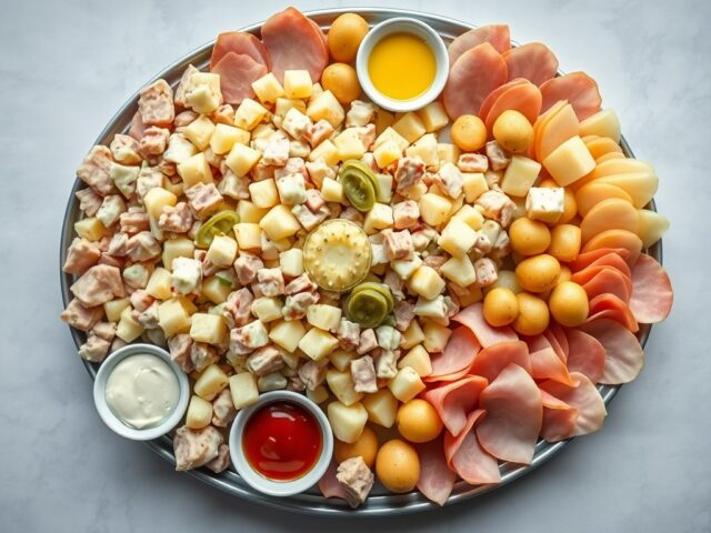 Koudbuffet (voorbeeld)
