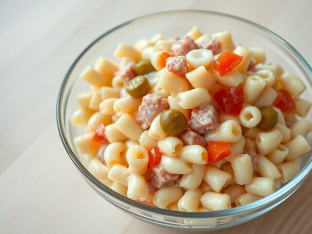 Koude Macaroni Salade