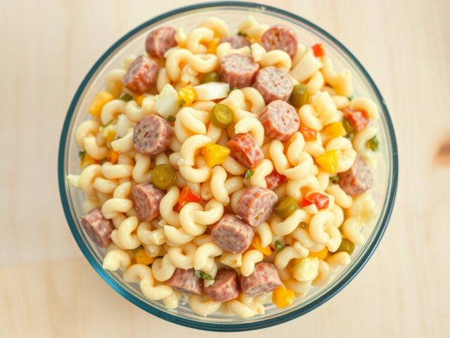 Koude Macaroni Schotel