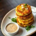 Krab- cq Zalm- en Garnalen-Cakes