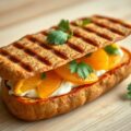Krentenbol panini