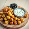 Krielaardappeltjes met tzatziki