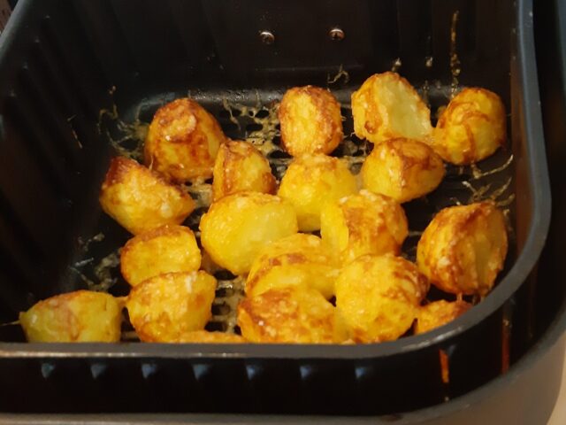 Krieltjes met kaas uit de Airfryer