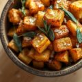 Krokant gebakken aardappeltjes