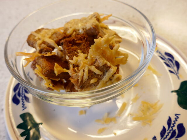 Krokante Kaas Croutons