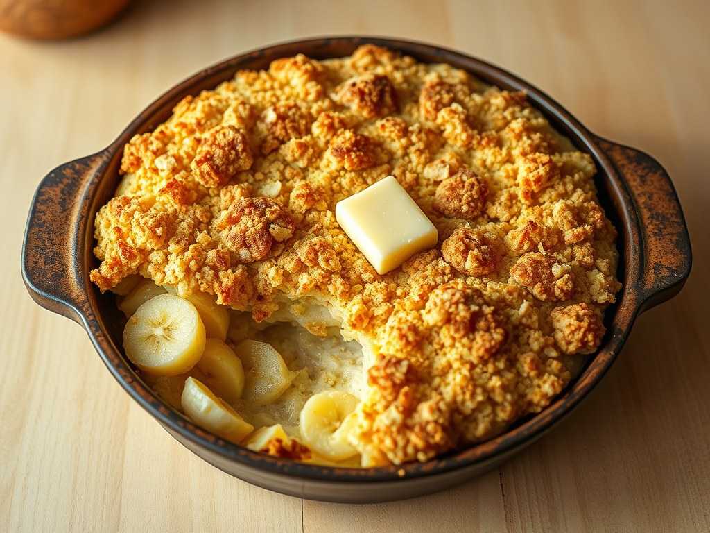 krokante zuurkool ovenschotel, AI-gegenereerde illustratie