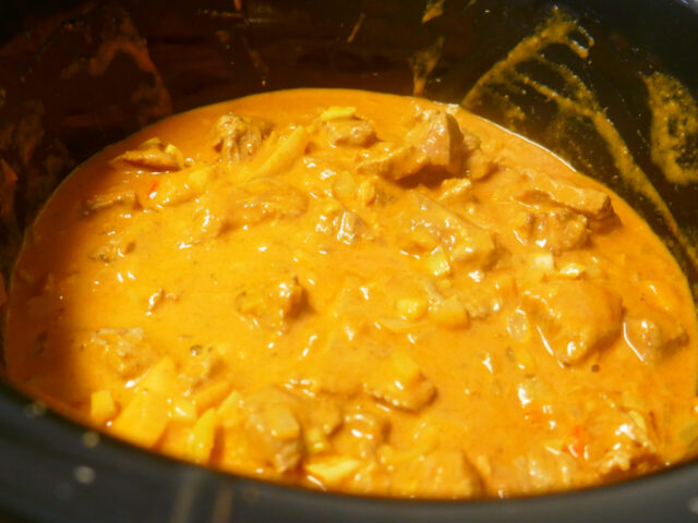 Kruidige Crockpot Bombay Beef