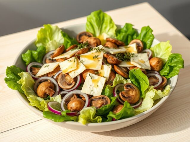 Kruidige kaassalade