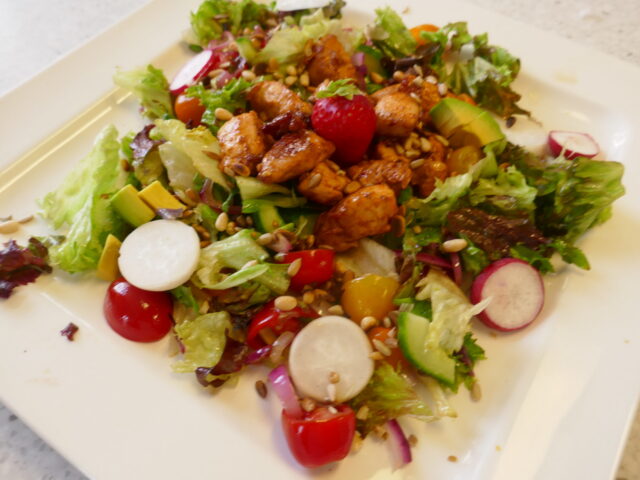 Kruidige Kip Maaltijdsalade