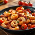 Kruidige scampi’s