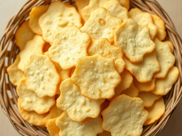 Krupuk bawang knoflook