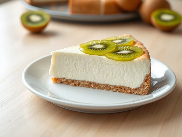 Kwarktaart met vers fruit