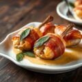 Kwartels met Salie en Parmaham (à la Saltimbocca)