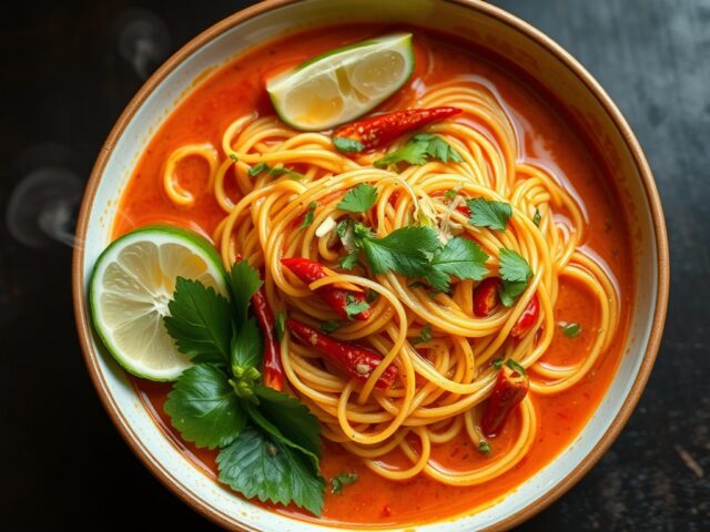 Laksa Pasta = Tom Yum Pasta