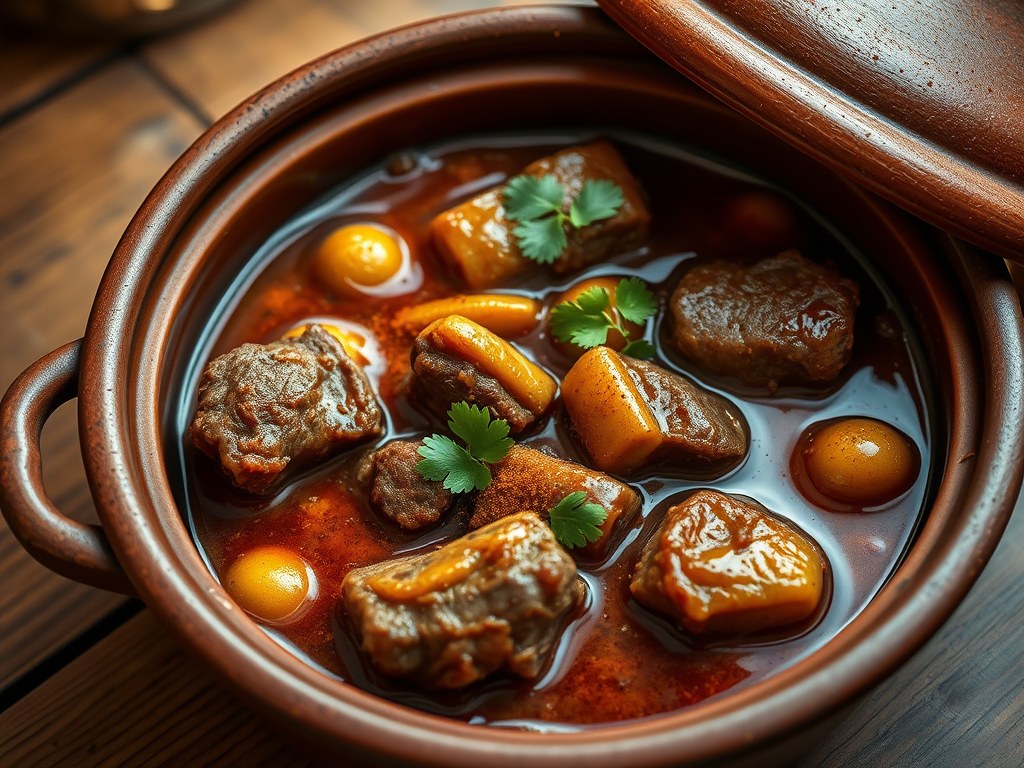Lams Tajine III, AI-gegenereerde illustratie