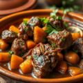 Lamsschouder met dadels en citroen