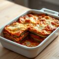 Lasagne met aubergine en courgette