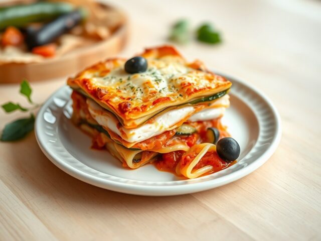 Lasagne met leng