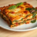 Lasagne met verse spinazie