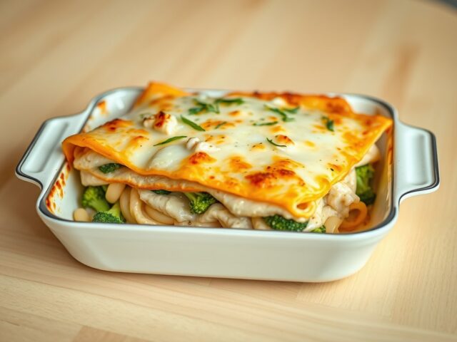 Lasagne met vis
