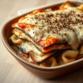 Lasagne van aubergine