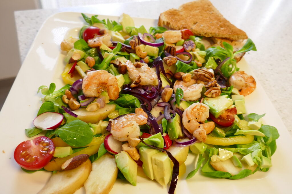 Lauwwarme Zomersalade