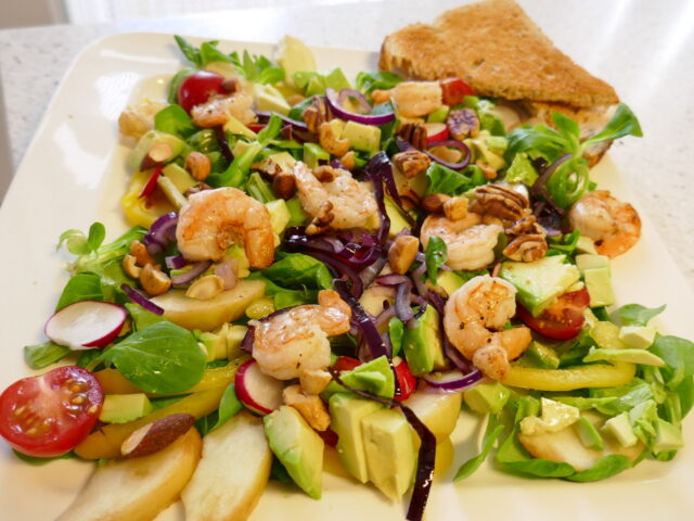 Lauwwarme Zomersalade