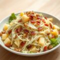 Lauwwarme zuurkoolsalade