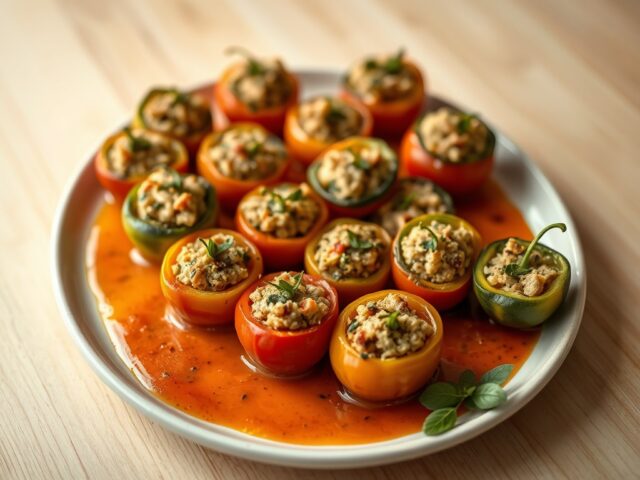 Le petits farcis ( gevulde groenten)
