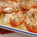 Licht gegratineerde Heekfilet uit de oven