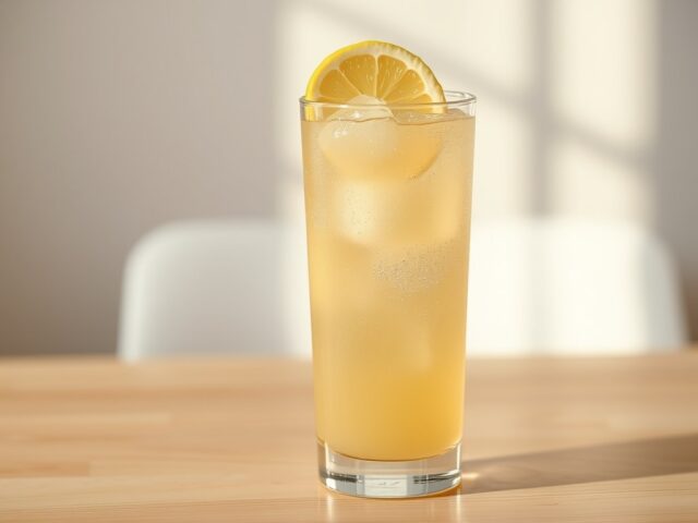 Limonade van citroen en honing