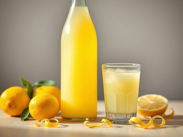 Limoncello of citroenlikeur