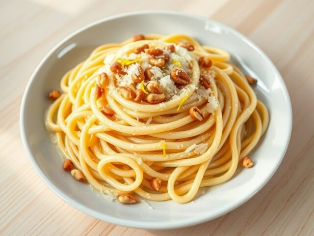 Linguine al Limoncino (Limoncello)