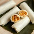 Lumper Indonesische gevulde rijst rol