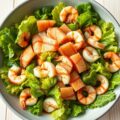 Lunchsalade luxe vis