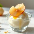 Lychee-ijs met verse gember