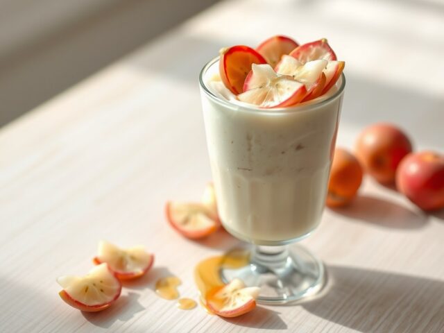 Lycheemousse met lychees en stervruchten