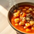 Maaltijd tomatensoep