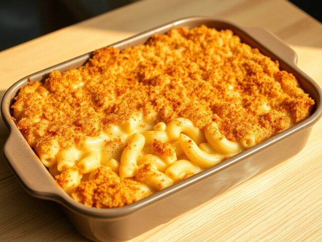 Macaroni-Kaas Schotel / GLUTENVRIJ