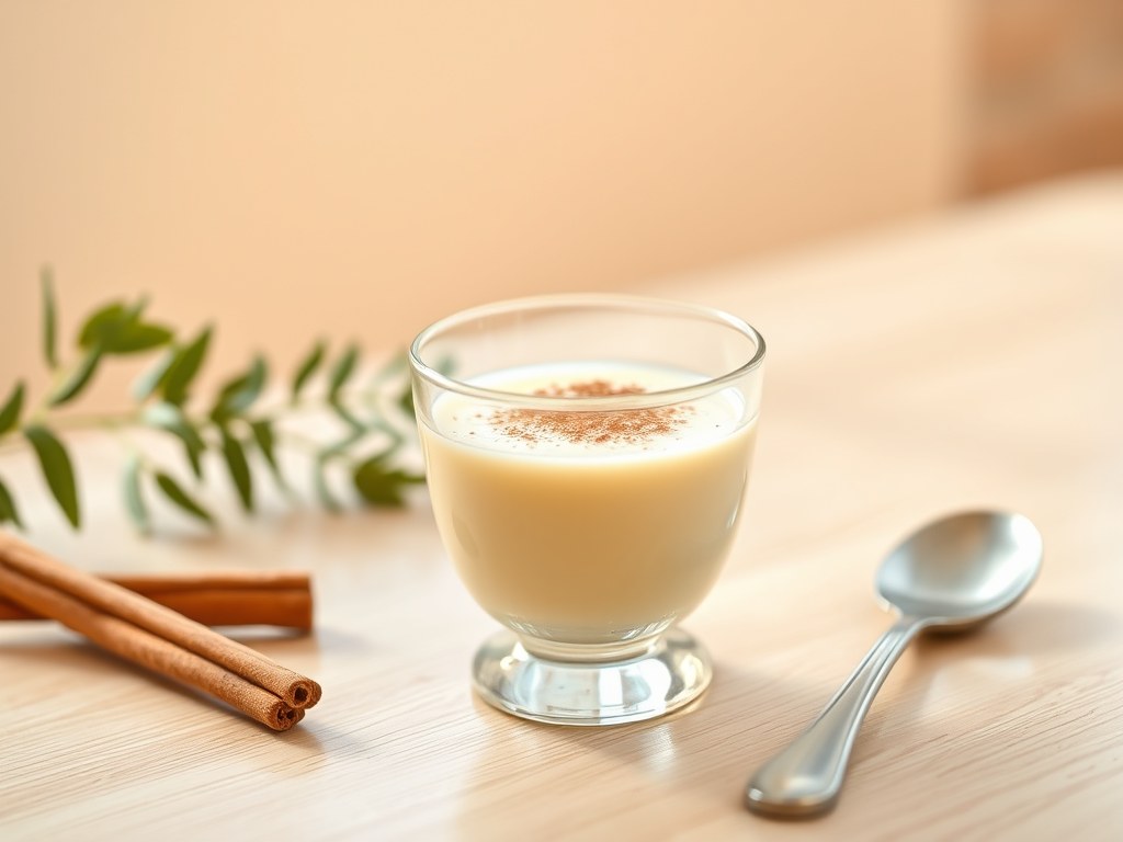 Macarpone met rum (crema al macarpone), AI-gegenereerde illustratie