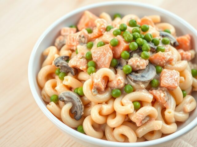 Maccheroni met zalmsaus
