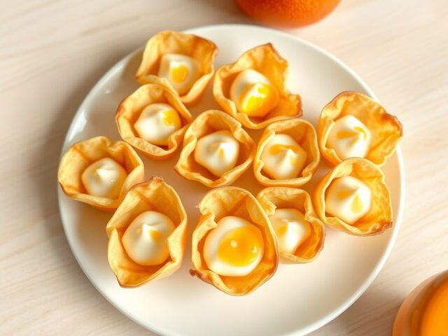 Mandjes van flensjes
