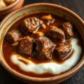 Masala met gestoofd rundvlees