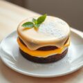Mascarpone- sinaasappelbasilicum taart
