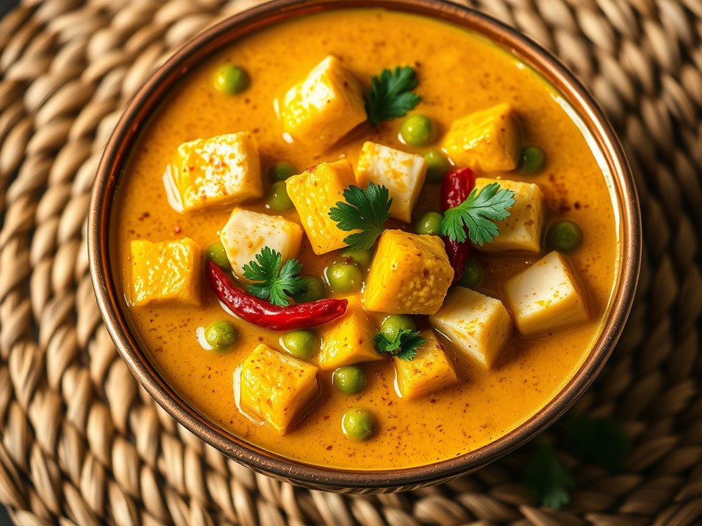 Matter Paneer, AI-gegenereerde illustratie