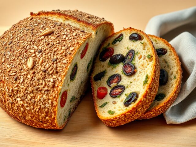 Mediterraan meergranenbrood