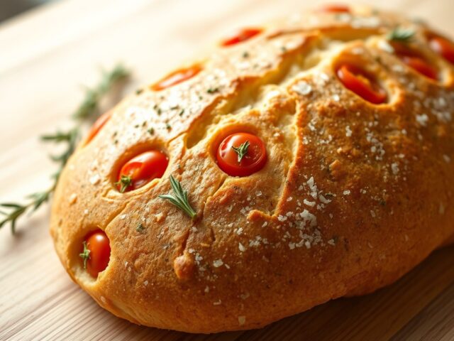 Mediterraan tomatenbrood