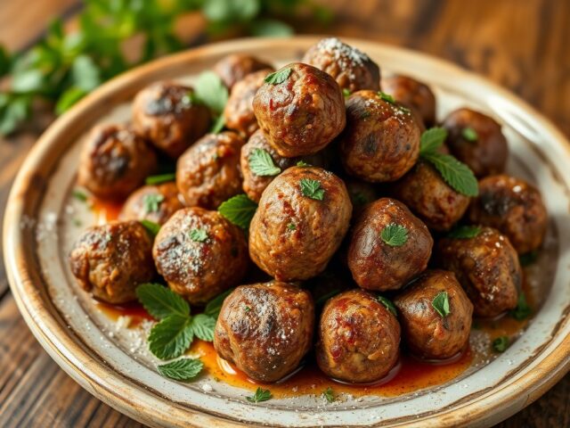 Mediterrane gehaktballetjes