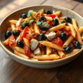 Mediterrane penne met tonijn
