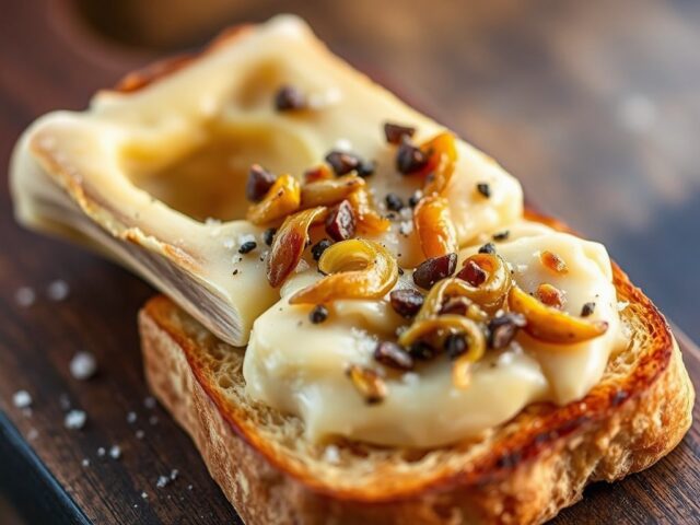 Meesterlijke mergpijp op toast